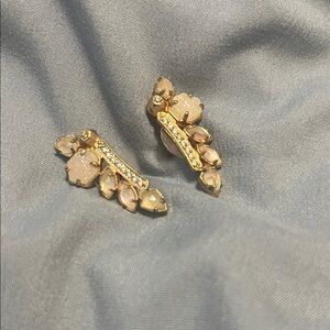 Kendra Scott Rose Gold Crystal Earrings